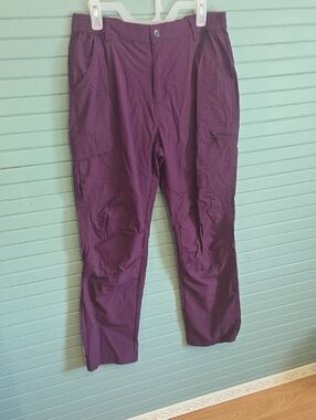Women's Purple Cargo Pants